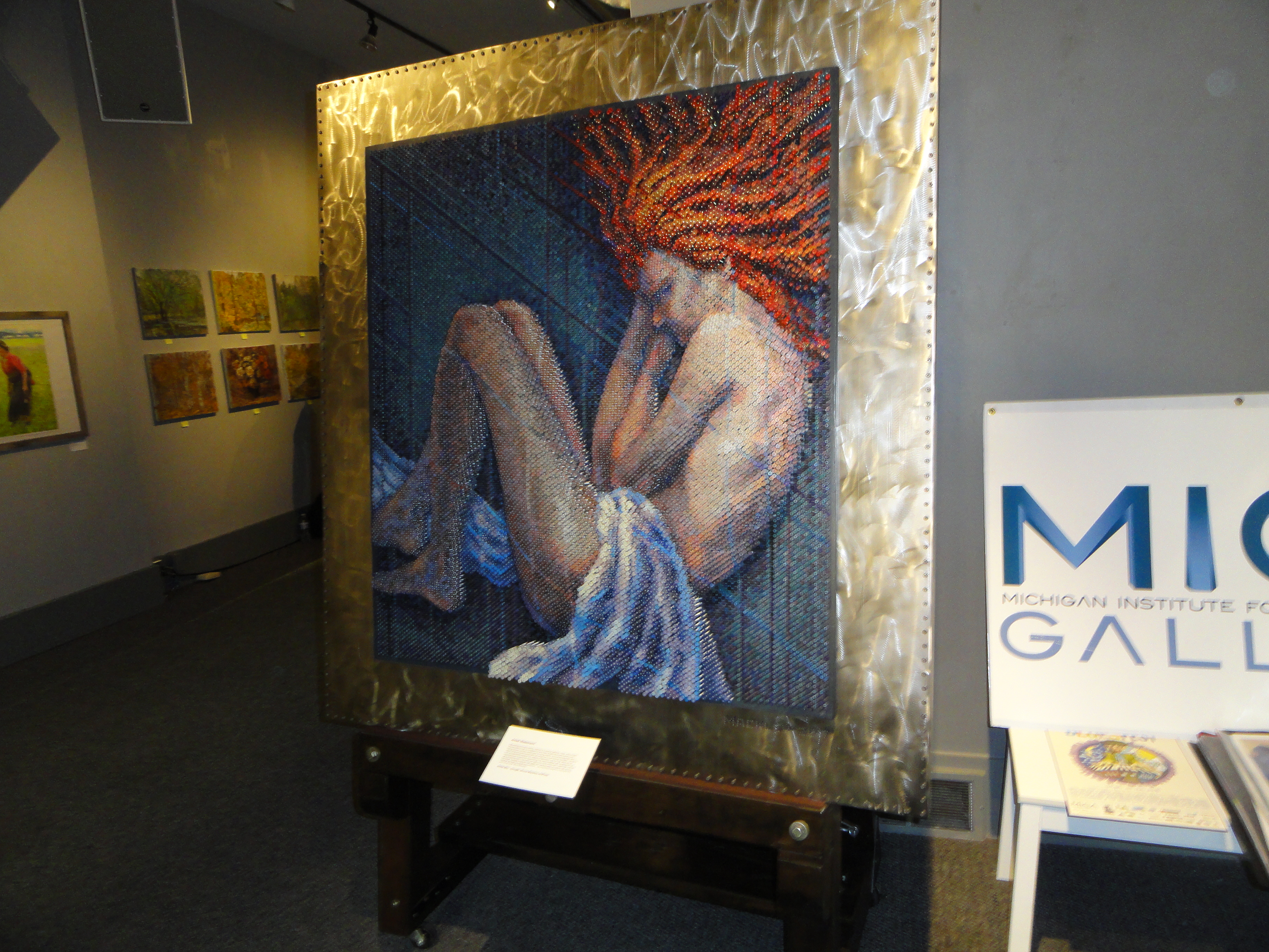 Bruce Mackley Sculpture Painting